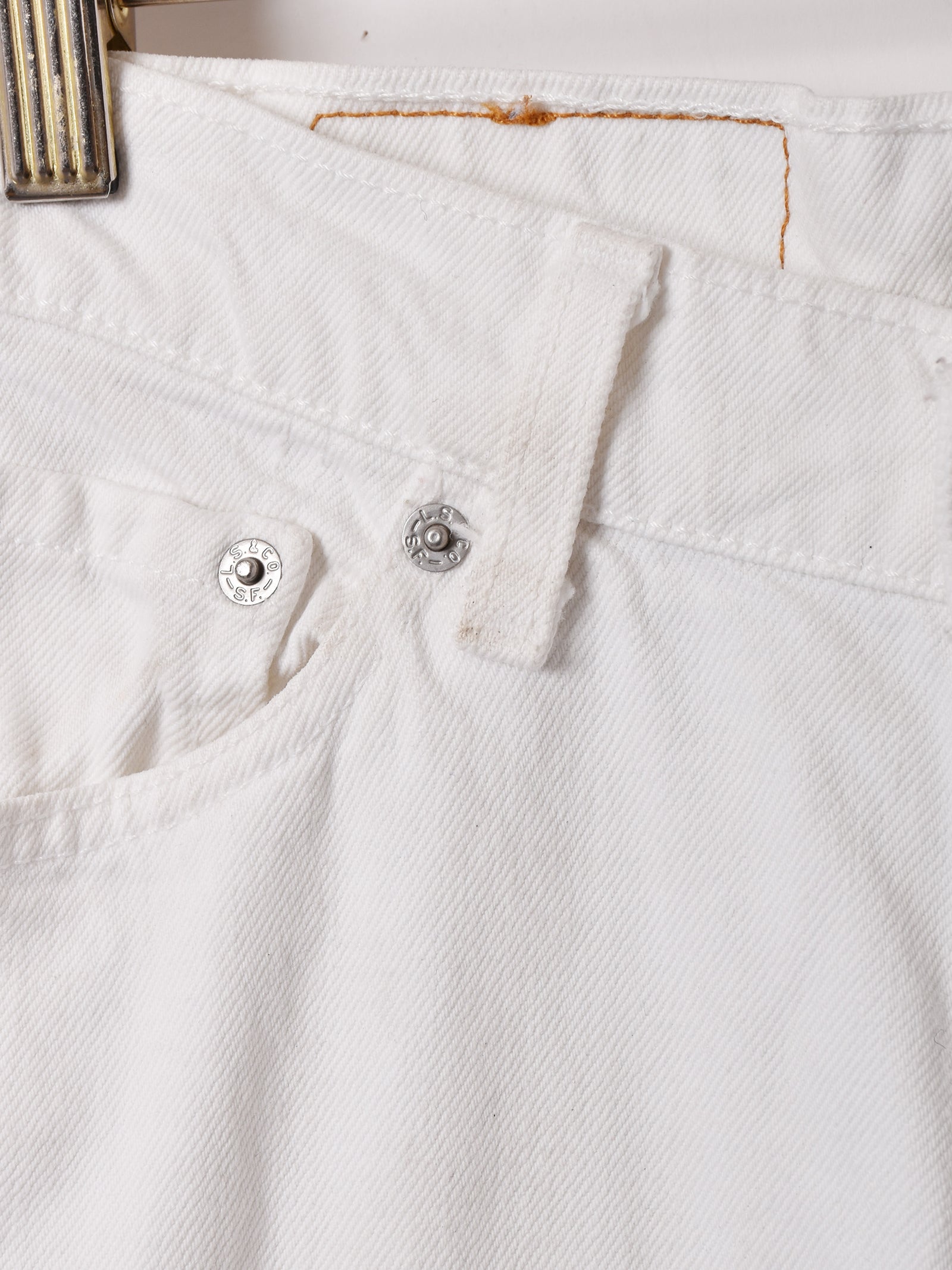 アメリカ製 Levi's 512 ホワイトデニムパンツ W29 – 古着屋Top