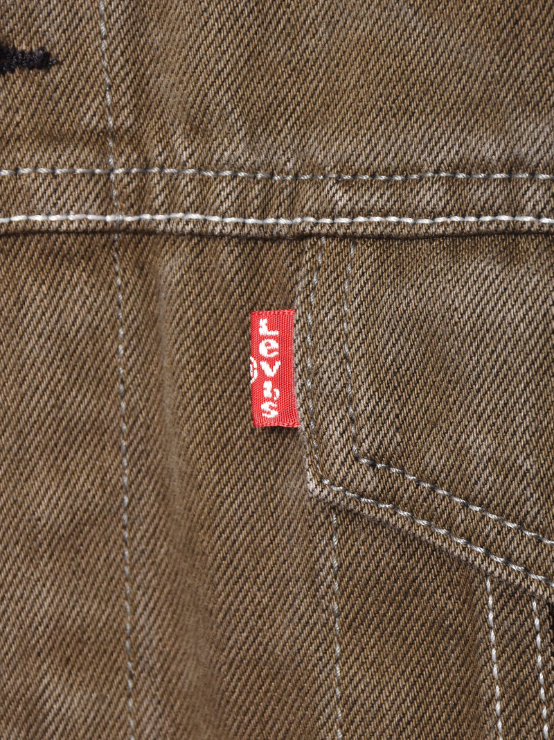 Levi’s メキシコ製 グリーン デニムジャケット