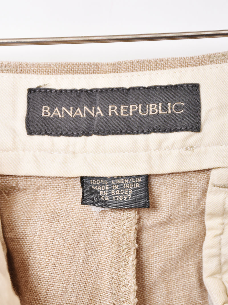 BANANA REPUBRIC リネンパンツ W36