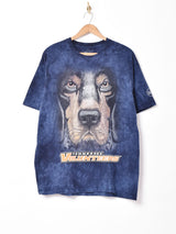 The Mountain ドッグプリントTシャツ