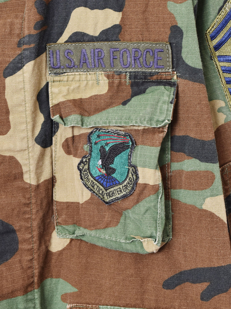 U.S. AIR FORCE ウッドランドカモジャケット
