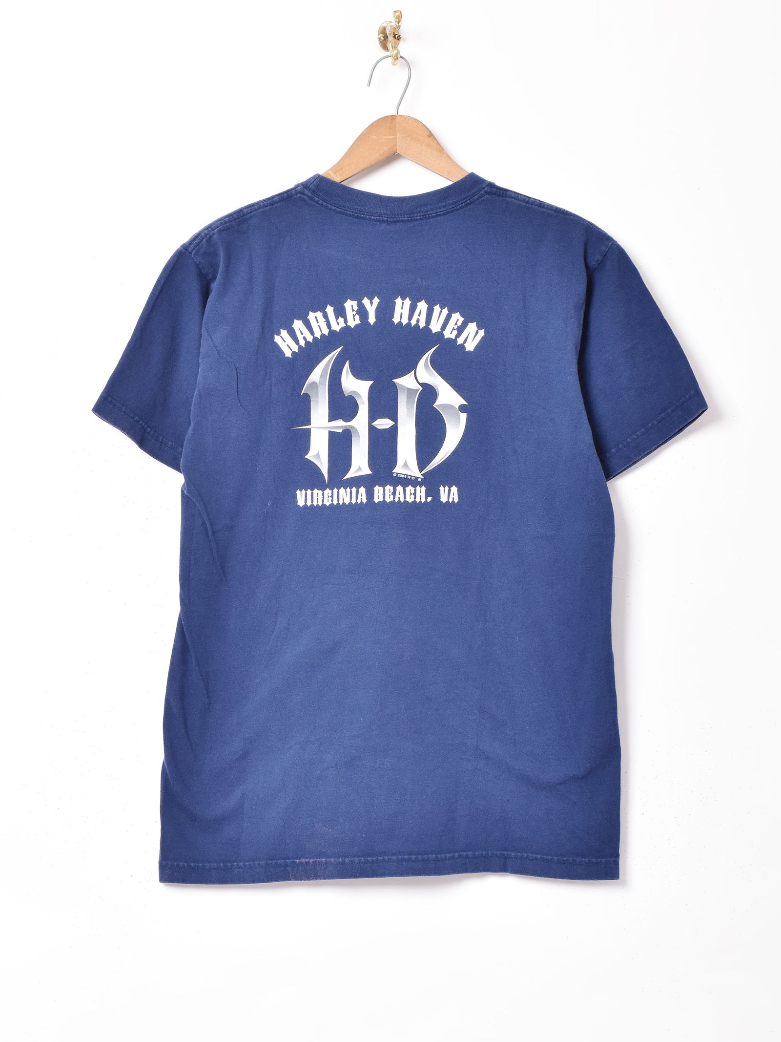 Harley Davidson 両面 プリントTシャツ – 古着屋Top of the Hillの 