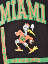 アメリカ製 Miami Hurricanes プリントTシャツ