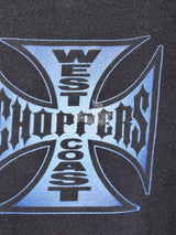 west coast choppers プリントTシャツ