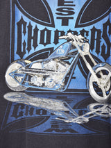 west coast choppers プリントTシャツ