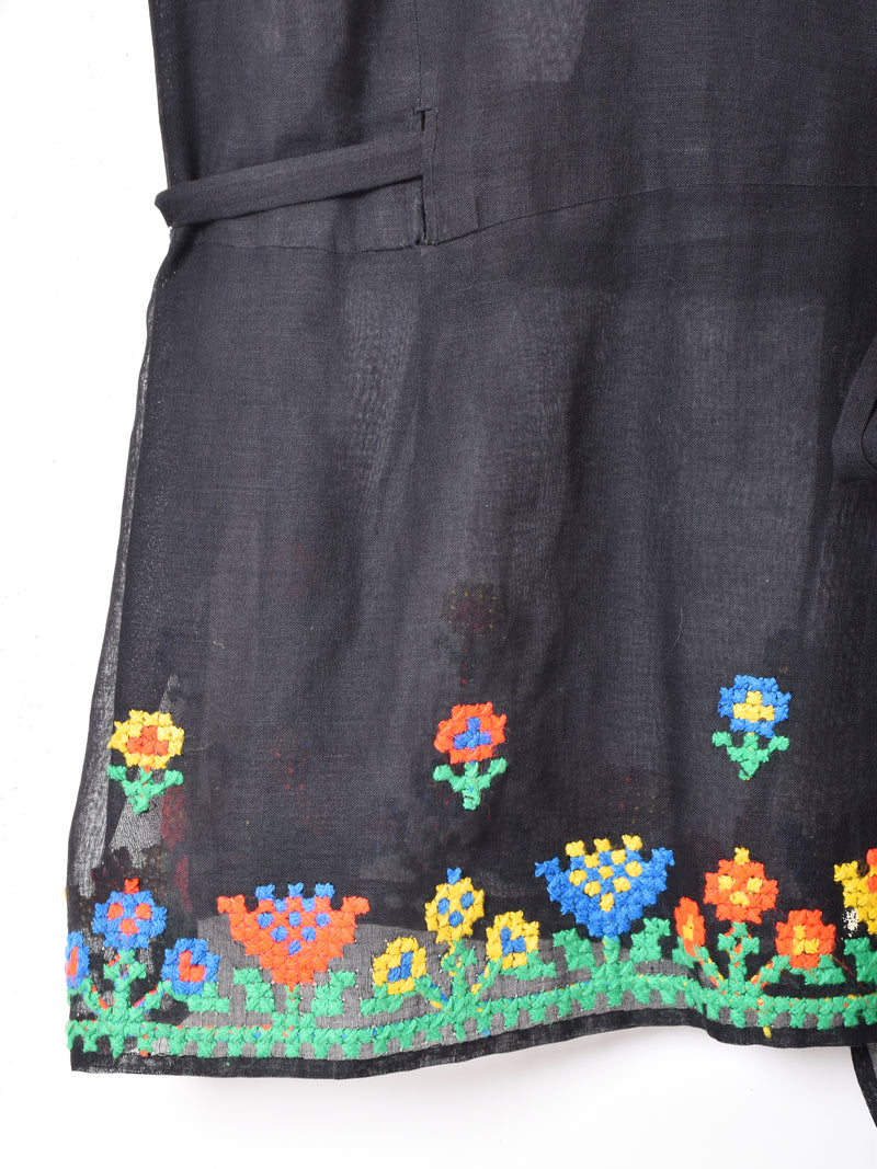 刺繍 カシュクール長袖トップス