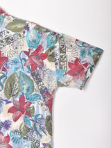 花柄 半袖シャツ