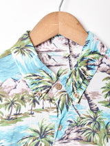 総柄 半袖シャツ