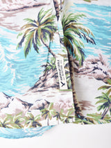 総柄 半袖シャツ