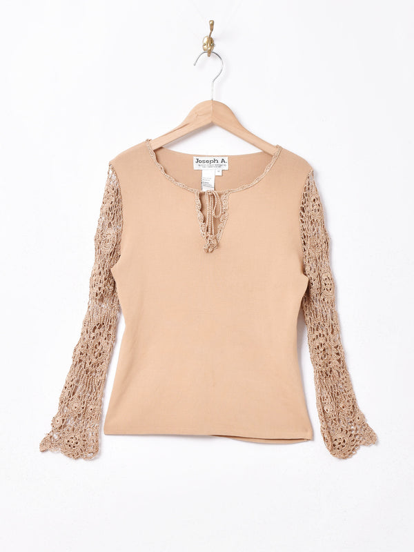 クロシェスリーブ トップス