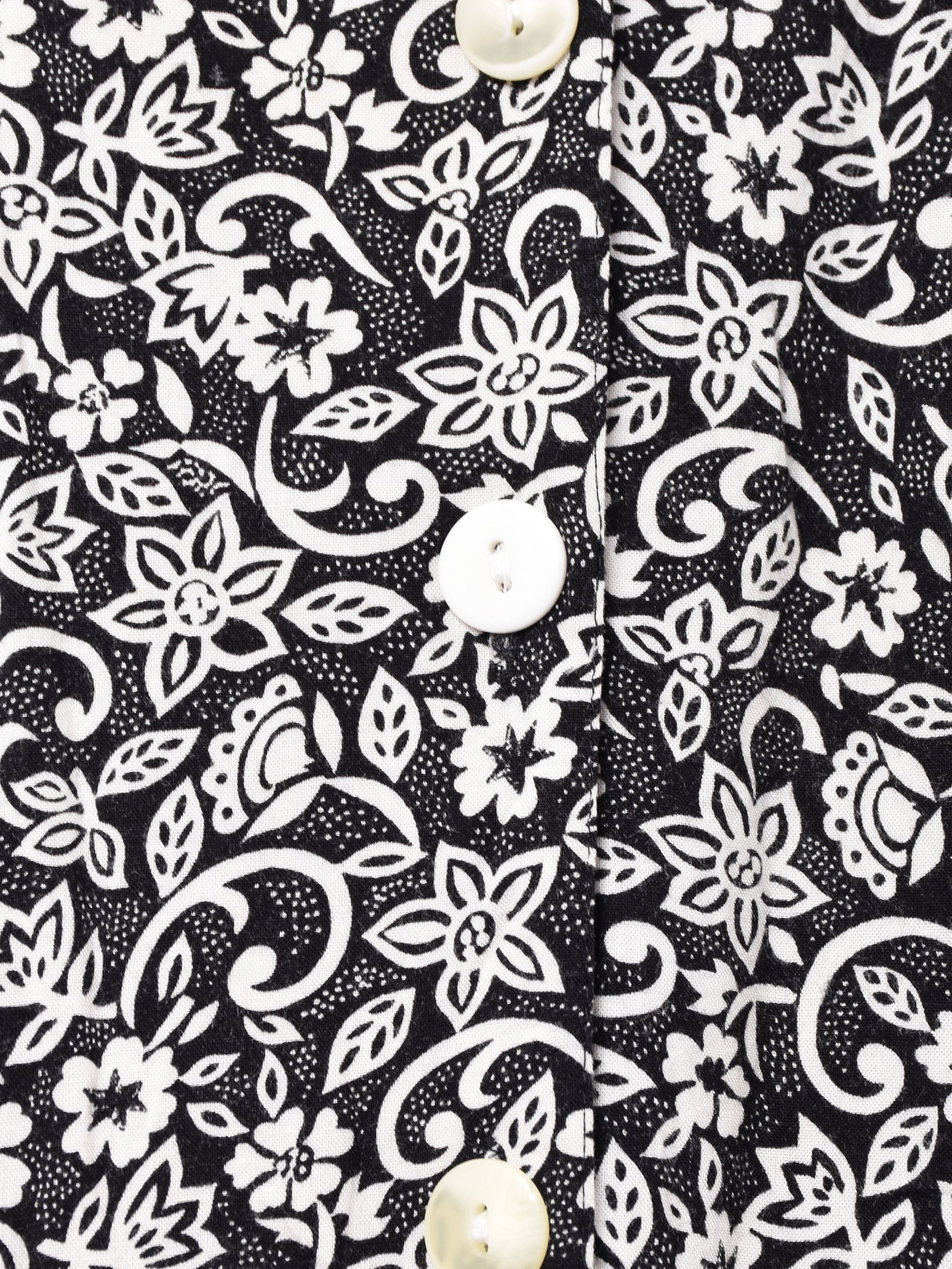 ワンピース 白黒花柄 RES RALIQUE 【公式通販】 ワンピース 白黒花柄 RES RALIQUE 【公式通販】