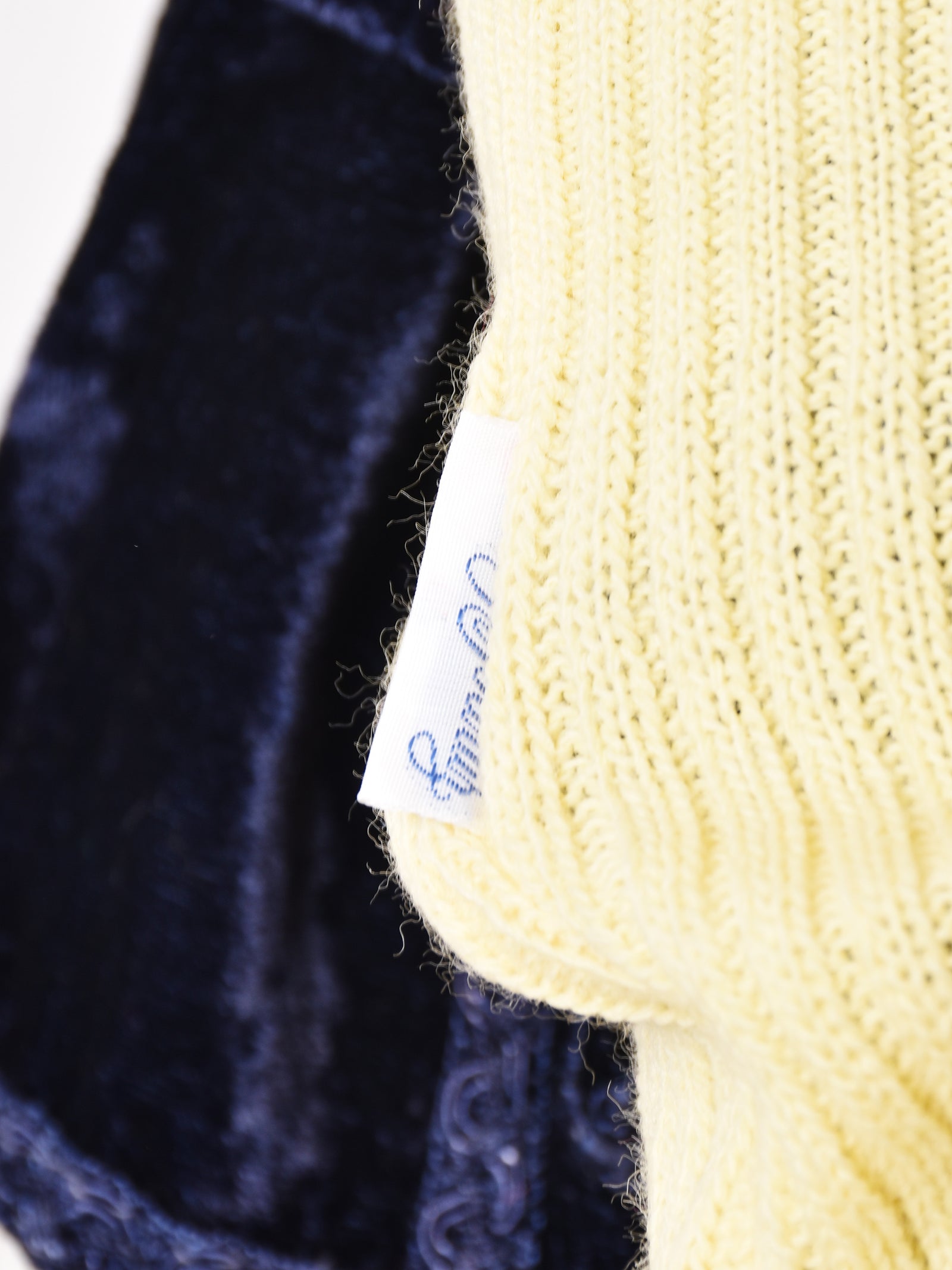 ニット アームウォーマー イエロー – 古着屋Top of the Hillのネット