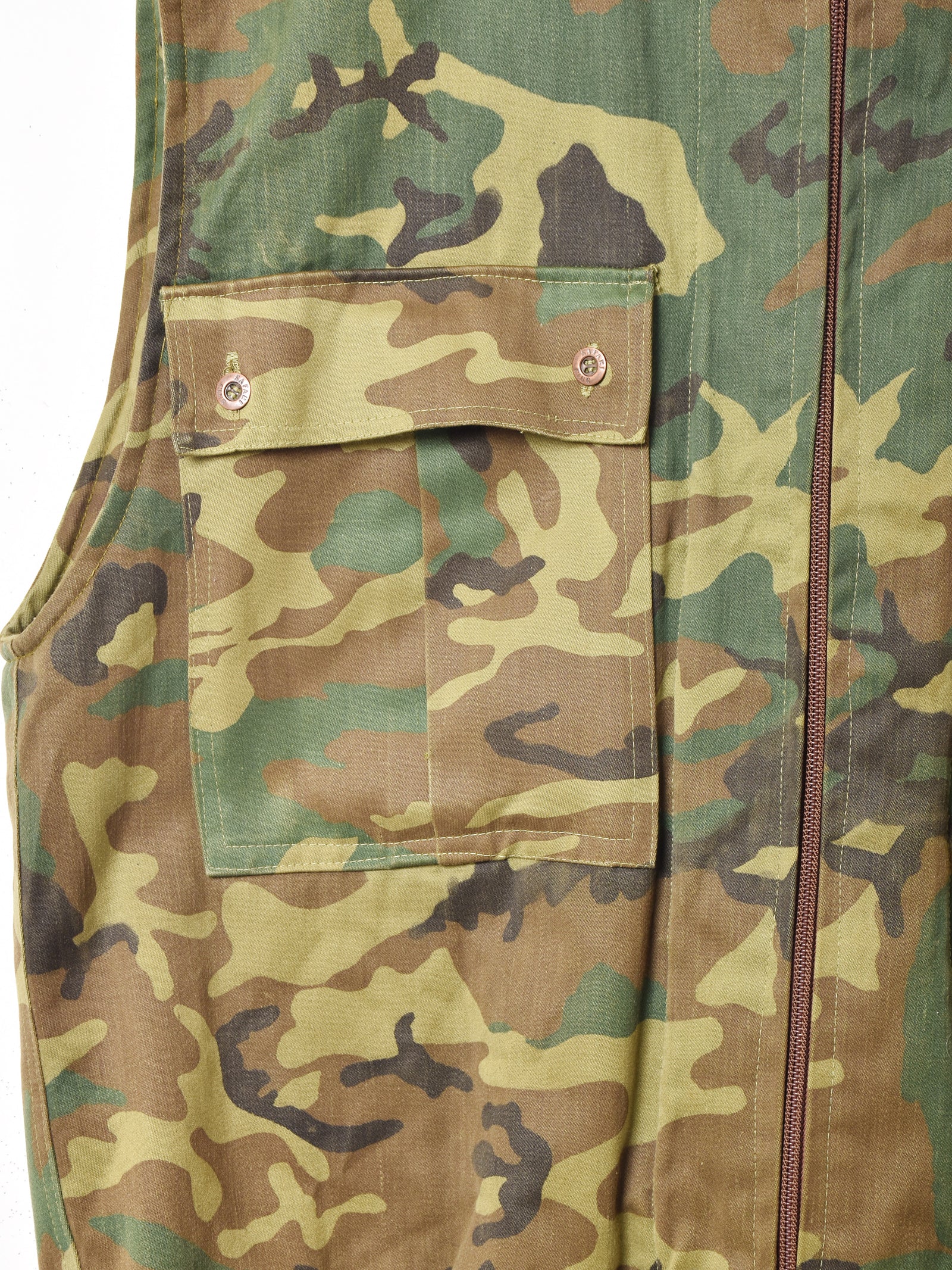 カモフラージュ柄 内ボアベスト – 古着屋Top of the Hillのネット通販