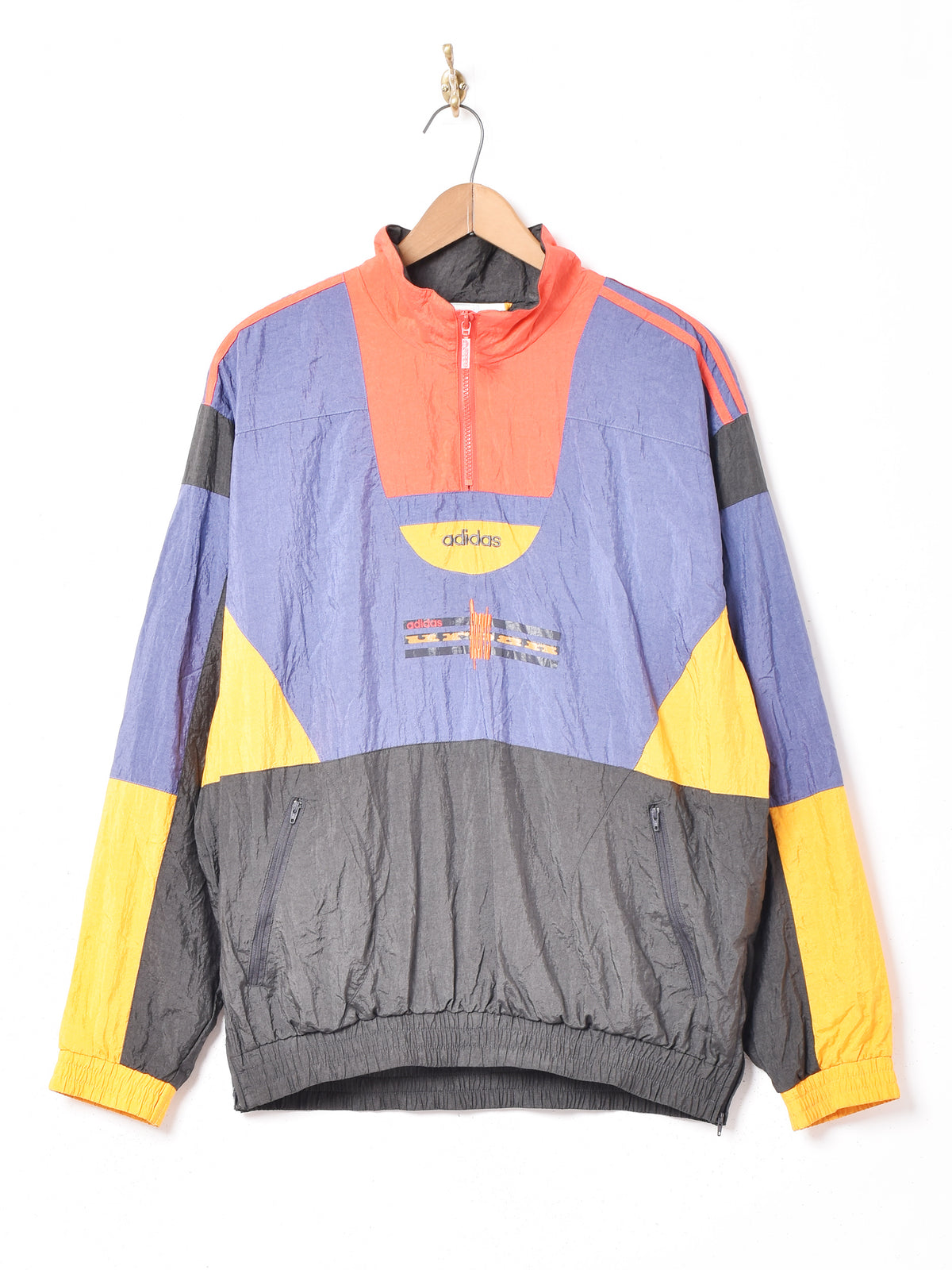 adidas×ナイロンジャケット・ウィンドブレーカー – 古着屋Top of the