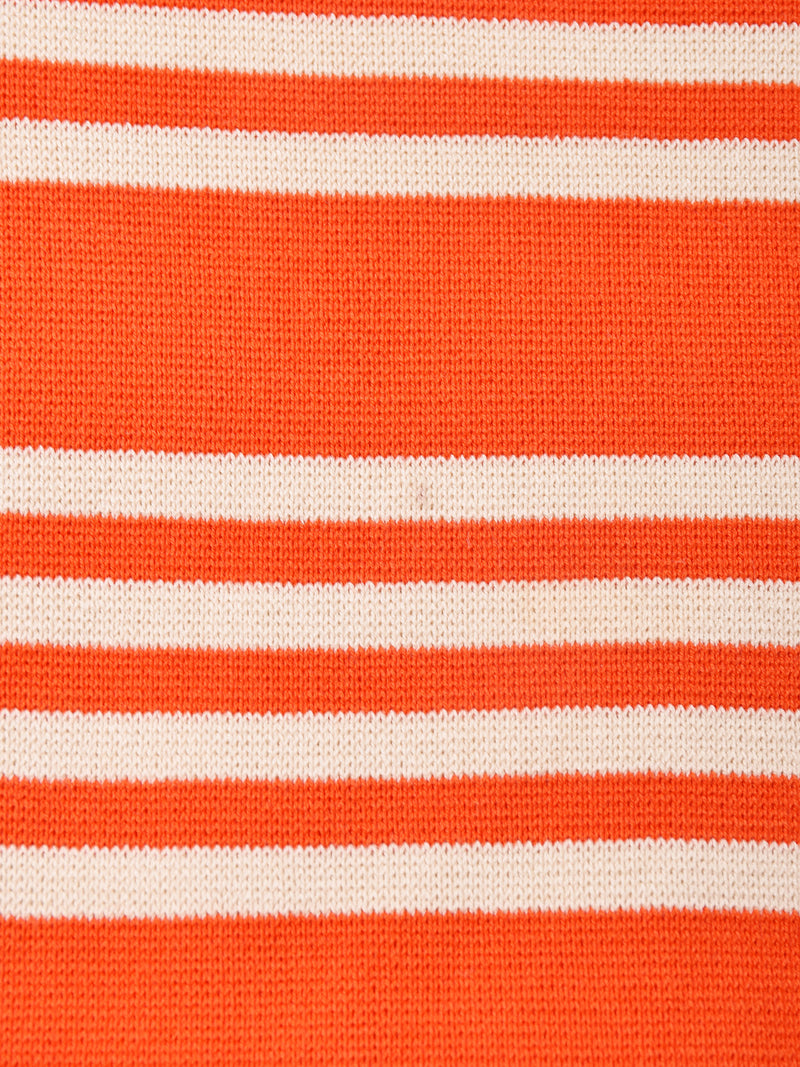 Vネック 長袖 リブトップス