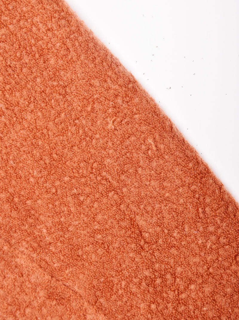 Vネック 長袖 リブトップス