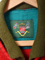 イタリア製 襟付き デザインセーター