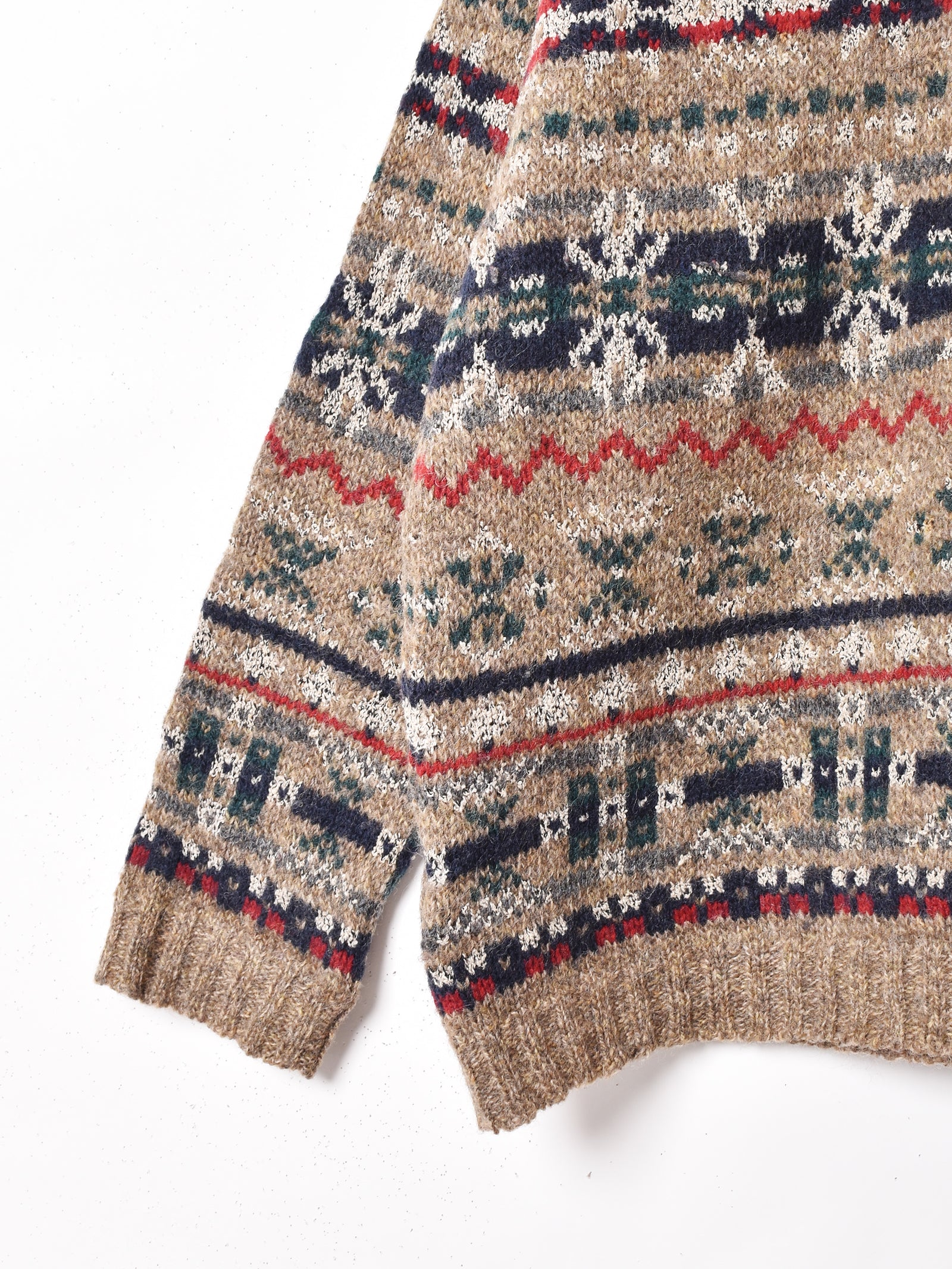 アメリカ製 Woolrich Vネック 総柄セーター – 古着屋Top of the Hillの 