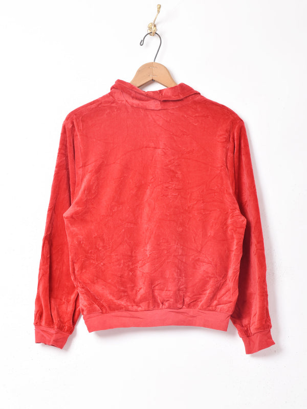 アメリカ製 ベロアリブトップス