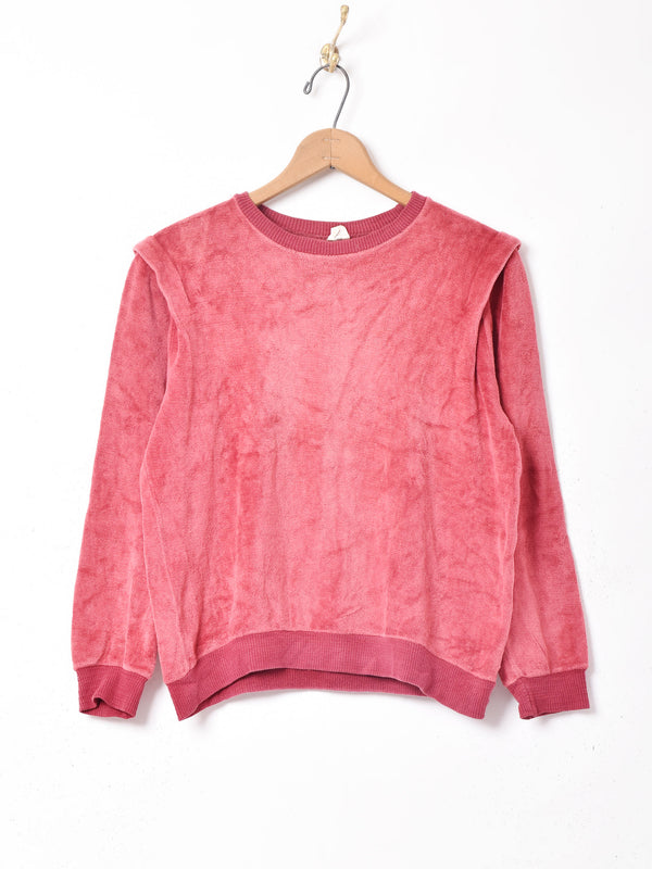 ベロアリブトップス