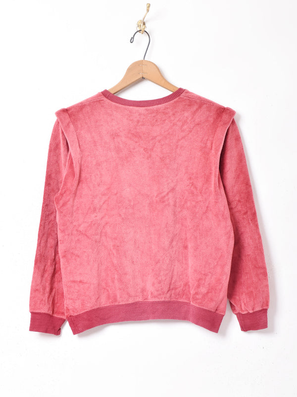 ベロアリブトップス