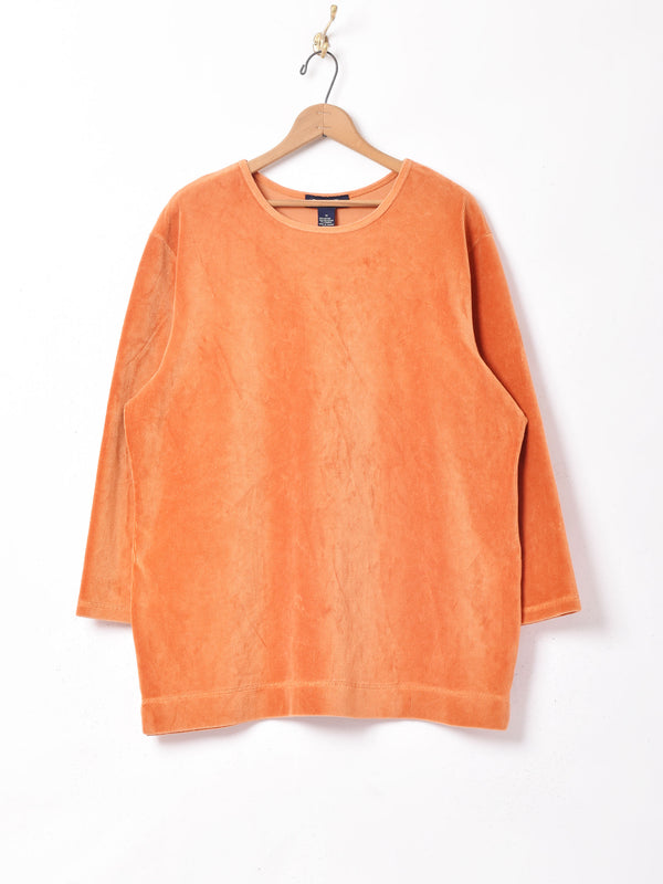 ベロア長袖トップス