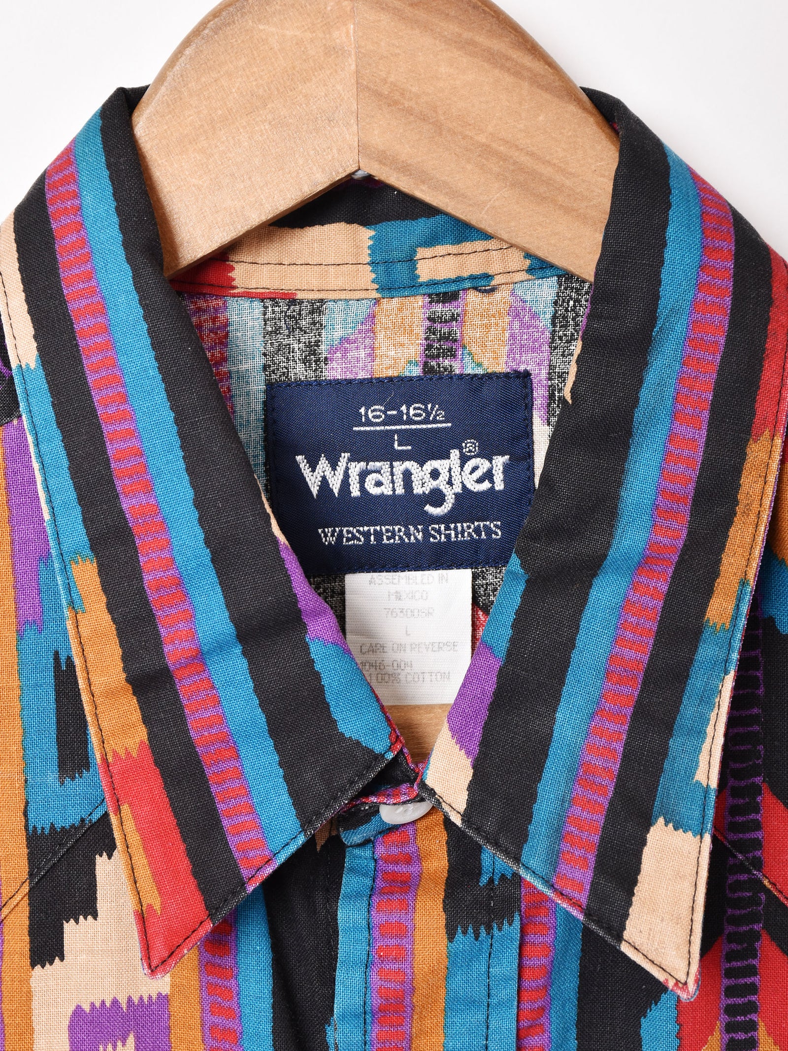 ネイティブ柄　ヴィンテージパネル Wrangler ネイティブ柄 半袖シャツ – 古着屋Top of the Hillのネット