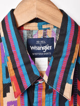 Wrangler ネイティブ柄 半袖シャツ
