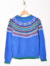 ノルディック風デザイン セーター