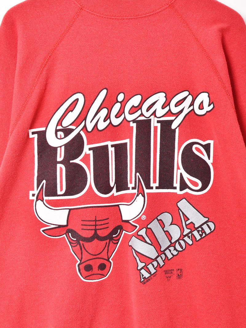 アメリカ製 Chicago Bulls プリントスウェットシャツ