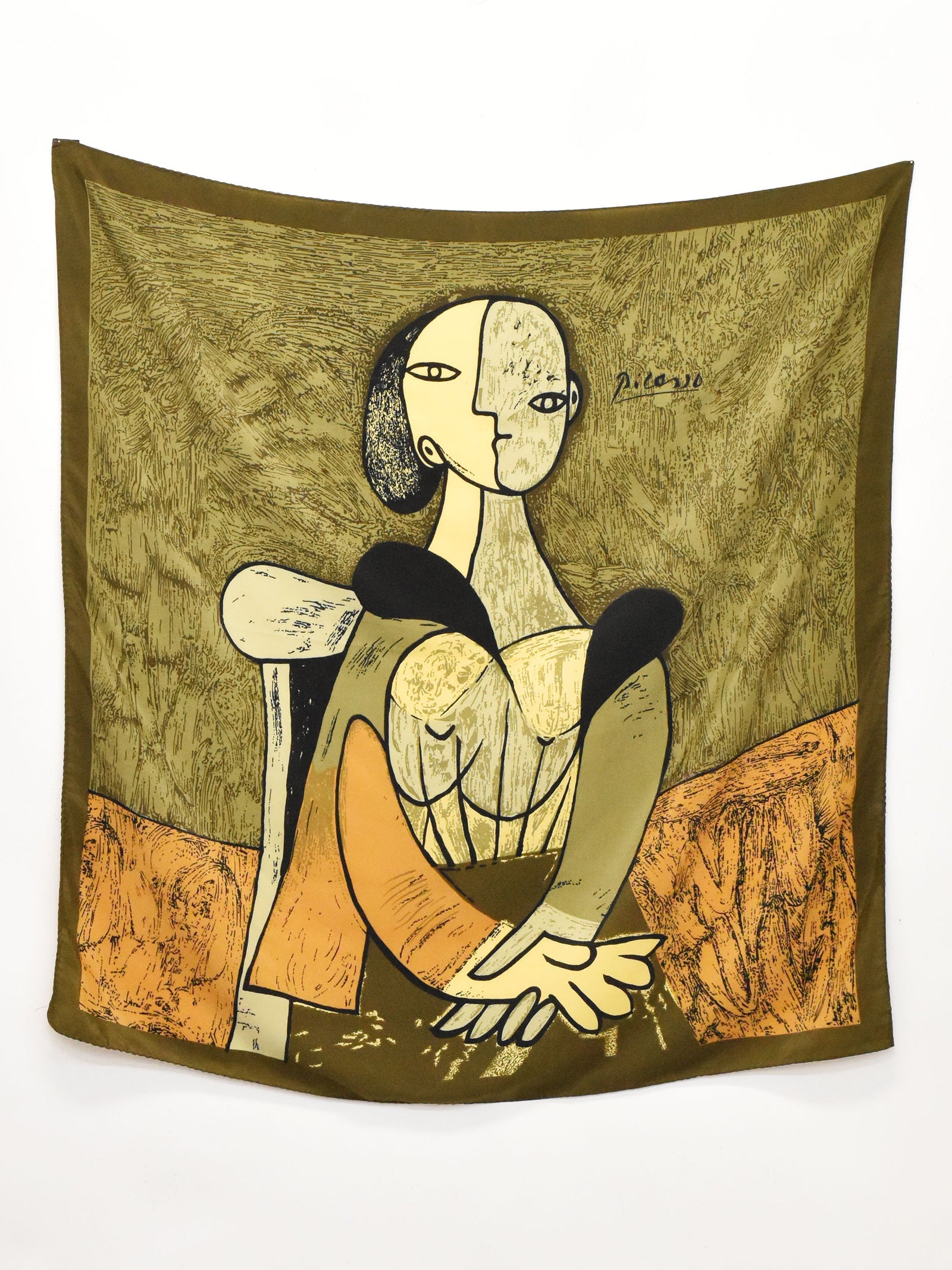 Picasso 大判スカーフ – 古着屋Top of the Hillのネット通販サイト