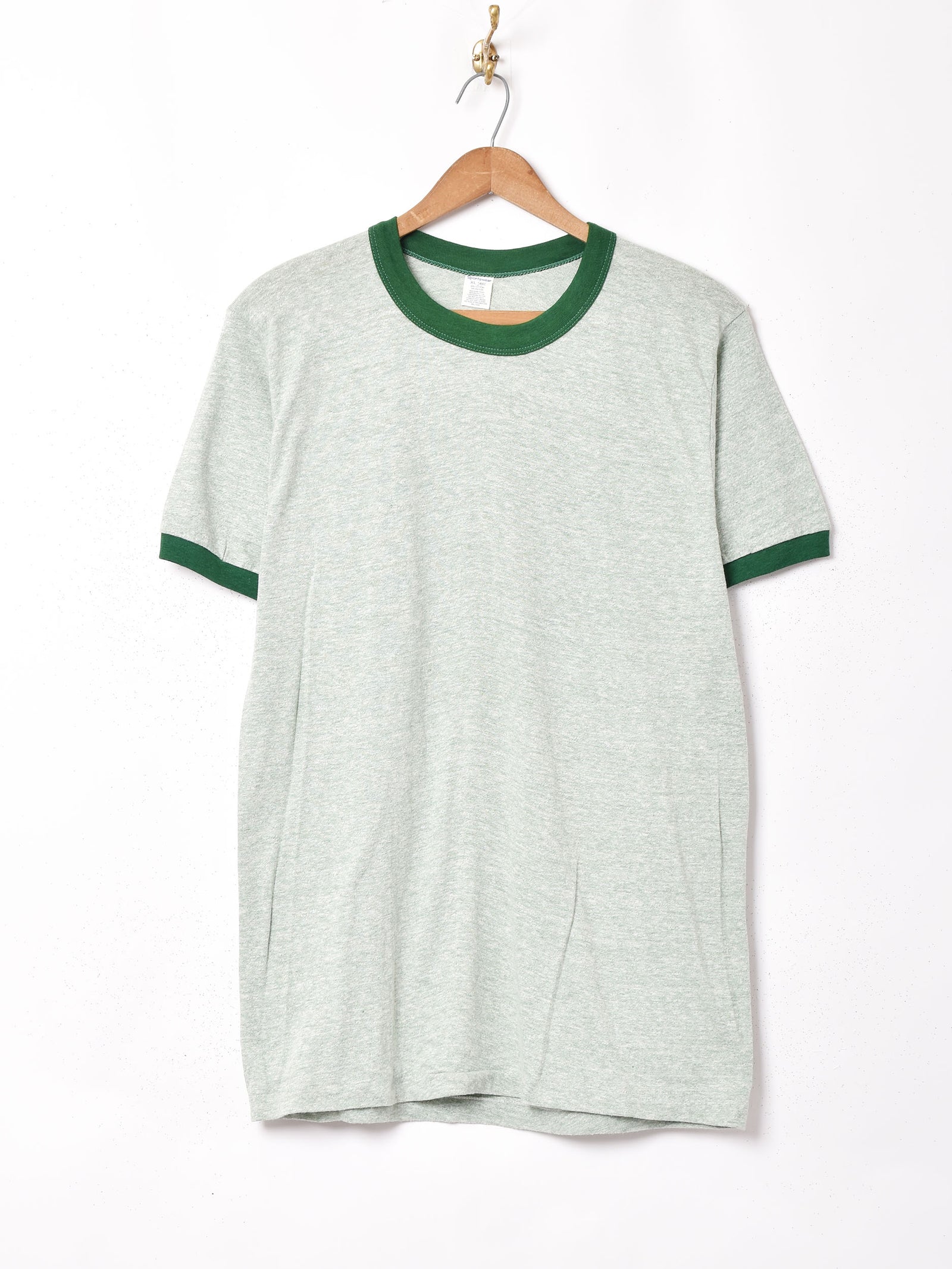 フロッキープリント リンガーTシャツ – 古着屋Top of the Hill