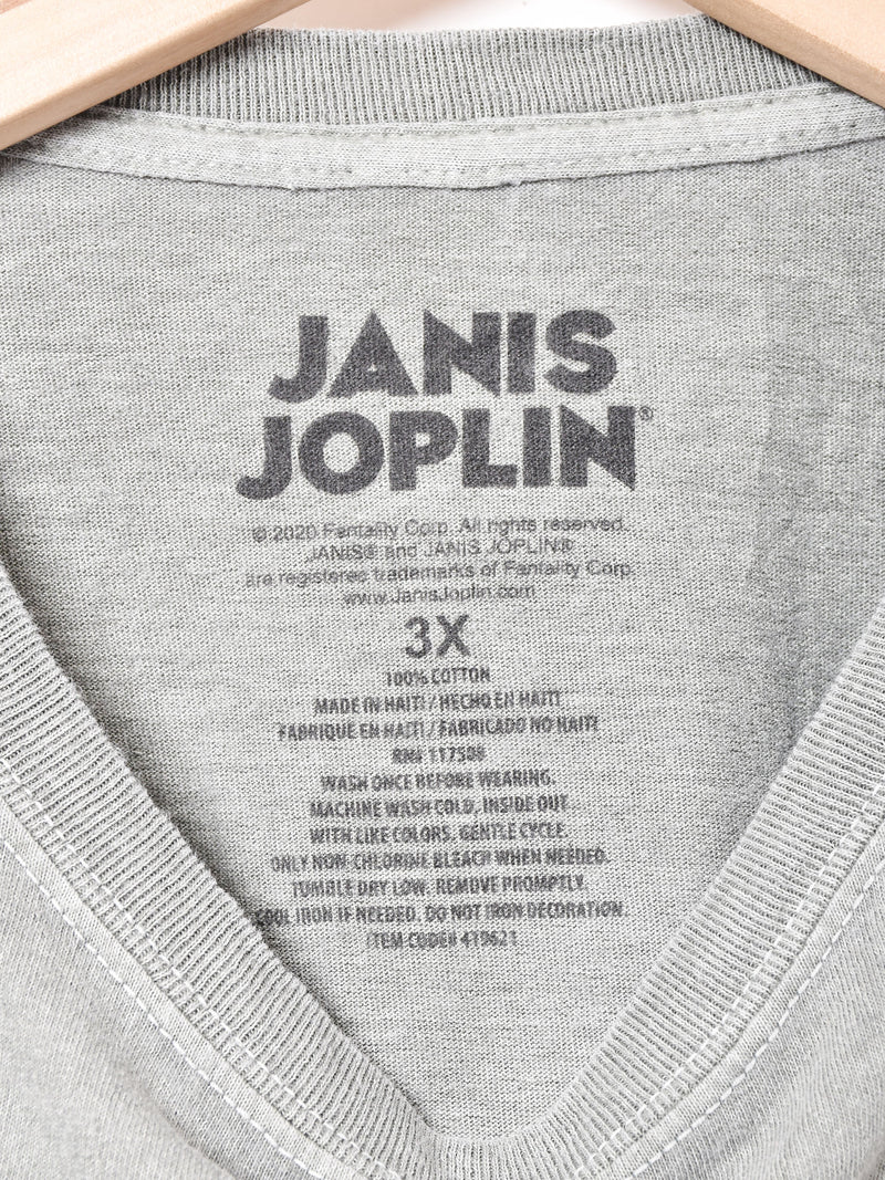 Janis Joplin プリントTシャツ