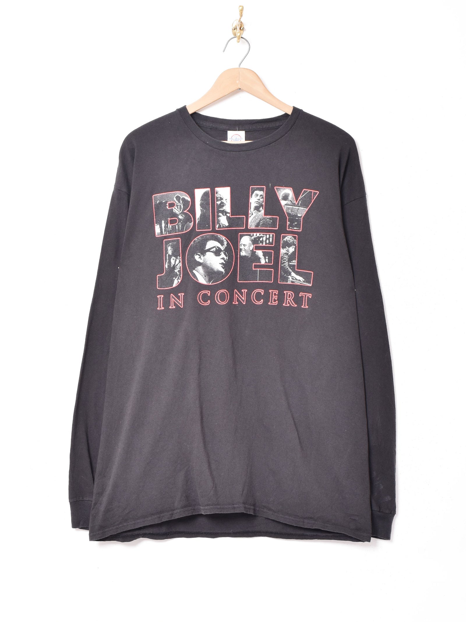 BILLY JOEL 両面プリント 長袖Tシャツ – 古着屋Top of the Hillの 