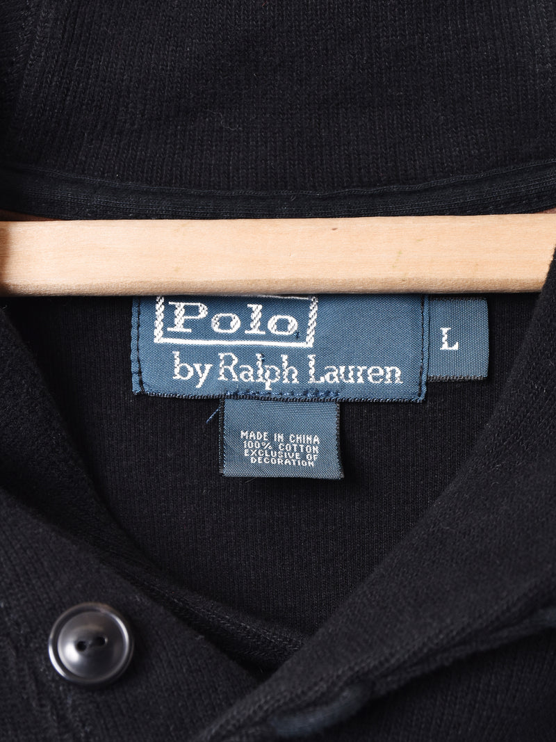 Ralph Lauren ショールカラー ワンポイント スウェットシャツ