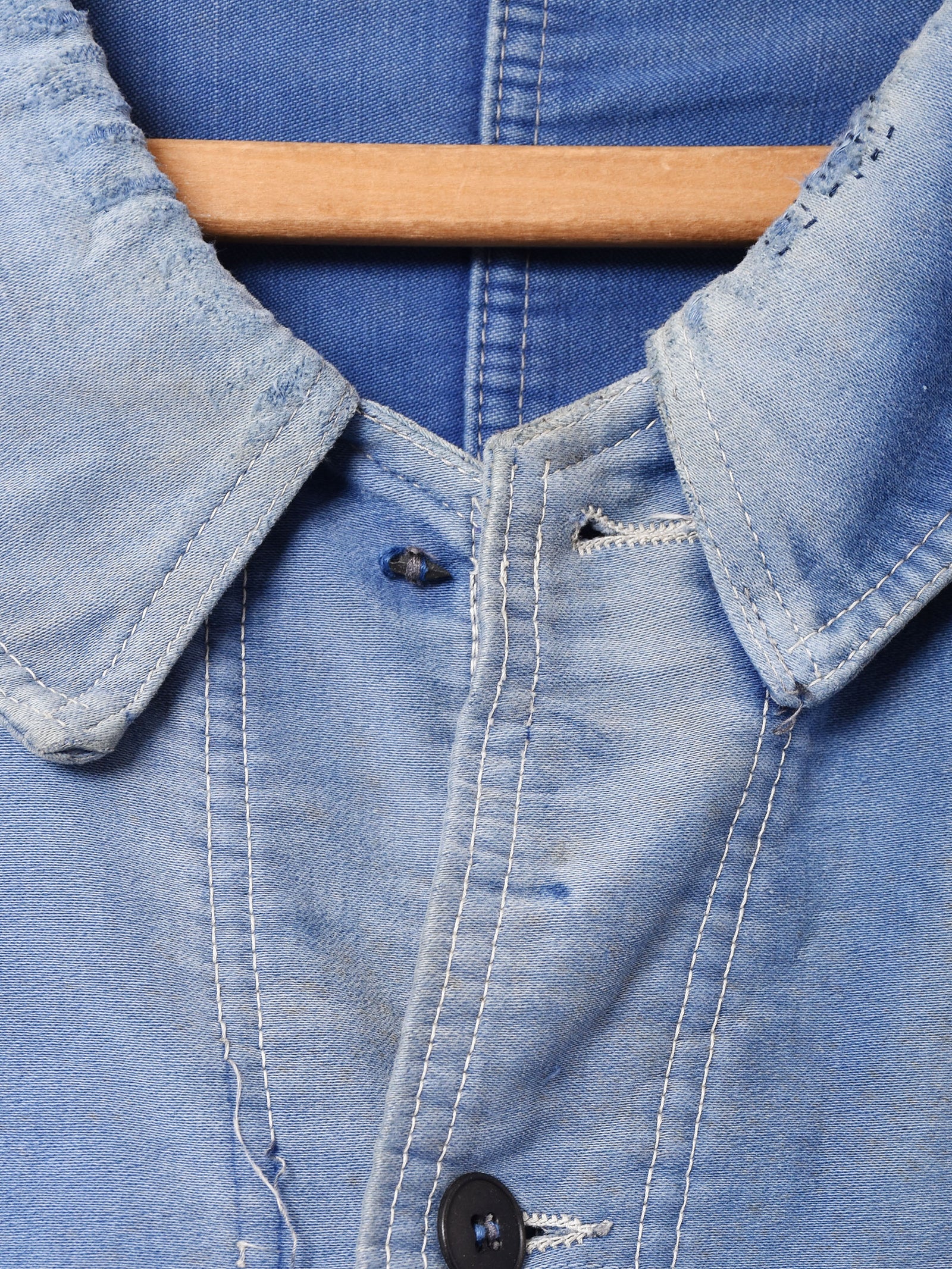 50's～ モールスキン パッチワーク ワークジャケット – 古着屋