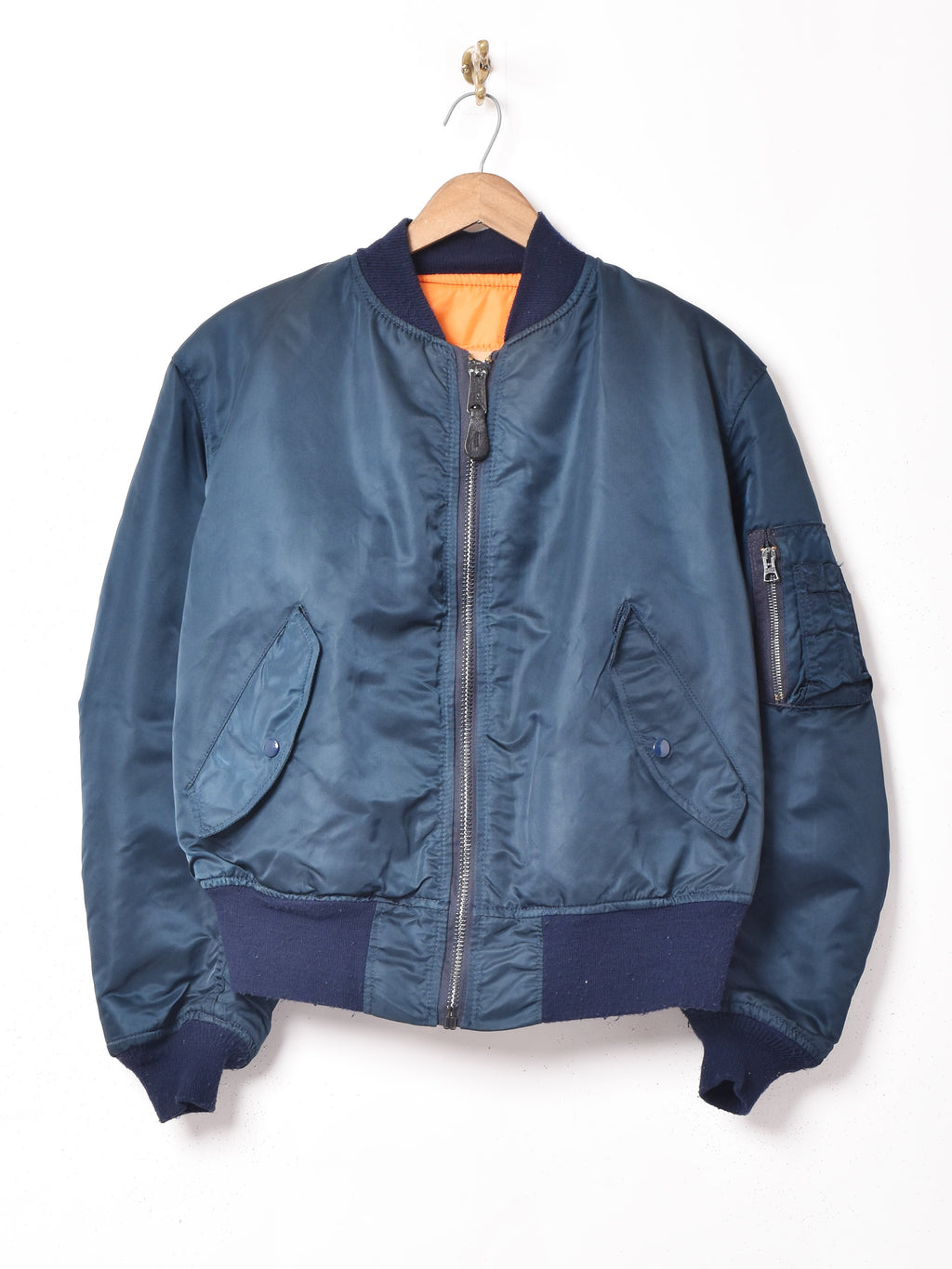 アメリカ製 Alpha Industries MA-1 リバーシブル フライトジャケット 