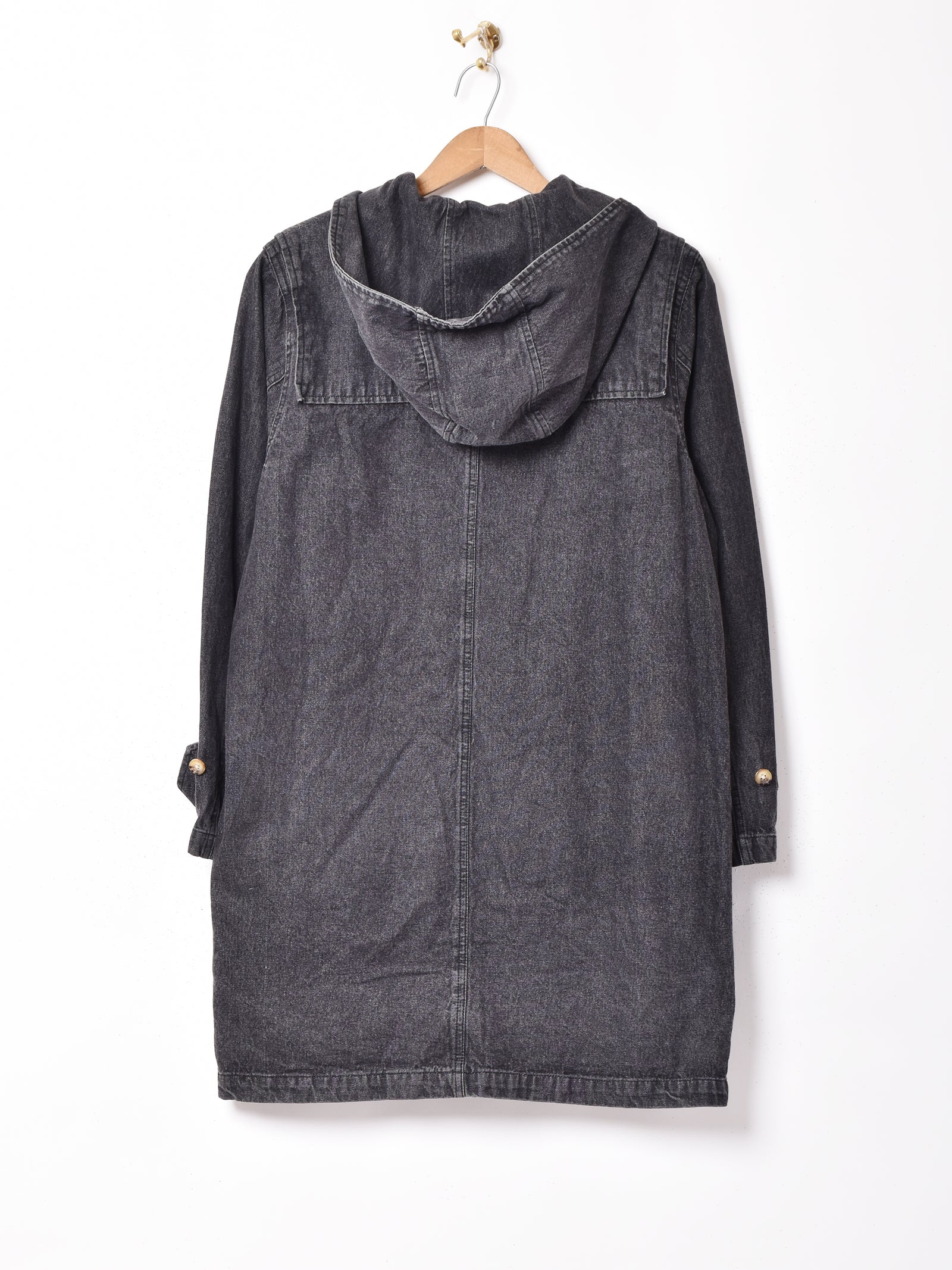 ブラックデニム ダッフルコート – 古着屋Top of the Hillのネット通販