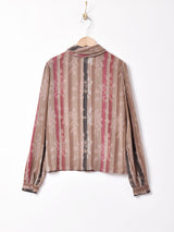 長袖シアートップス