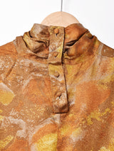 長袖デザイントップス