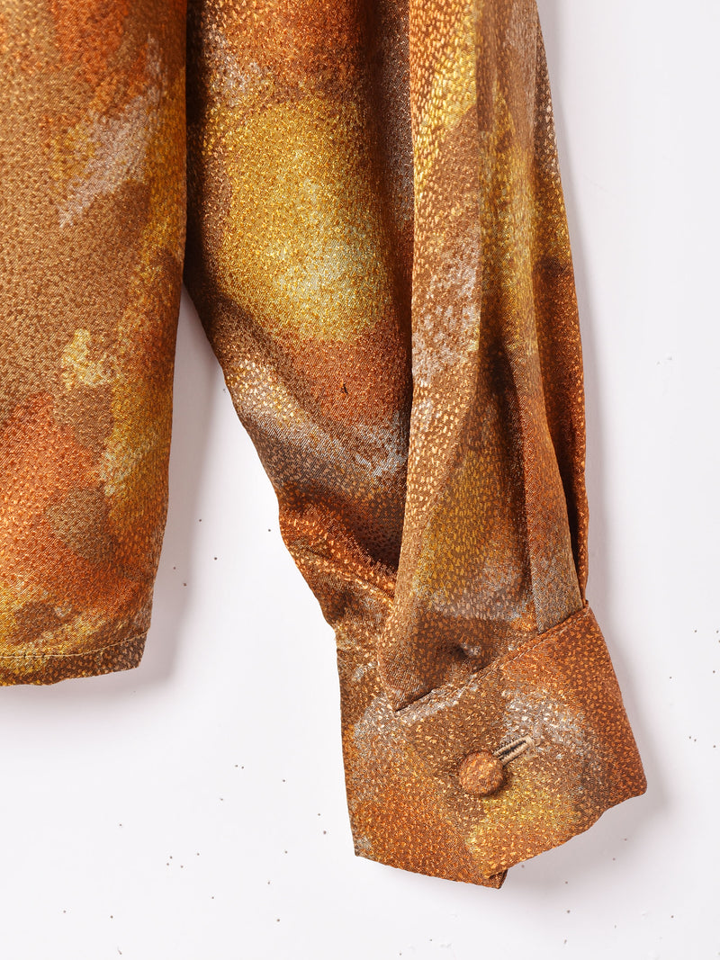 長袖デザイントップス