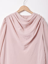 長袖デザイントップス