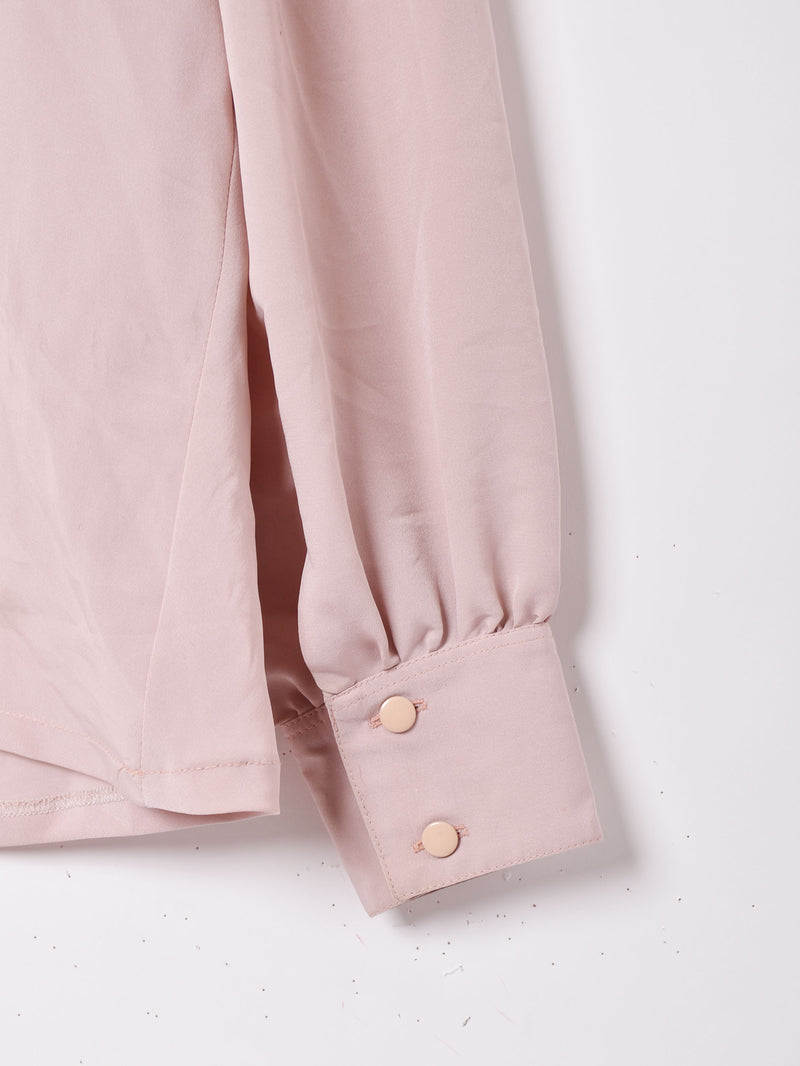 長袖デザイントップス