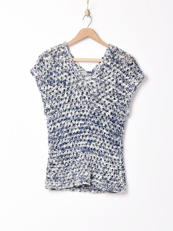 テープヤーン かぎ編みトップス