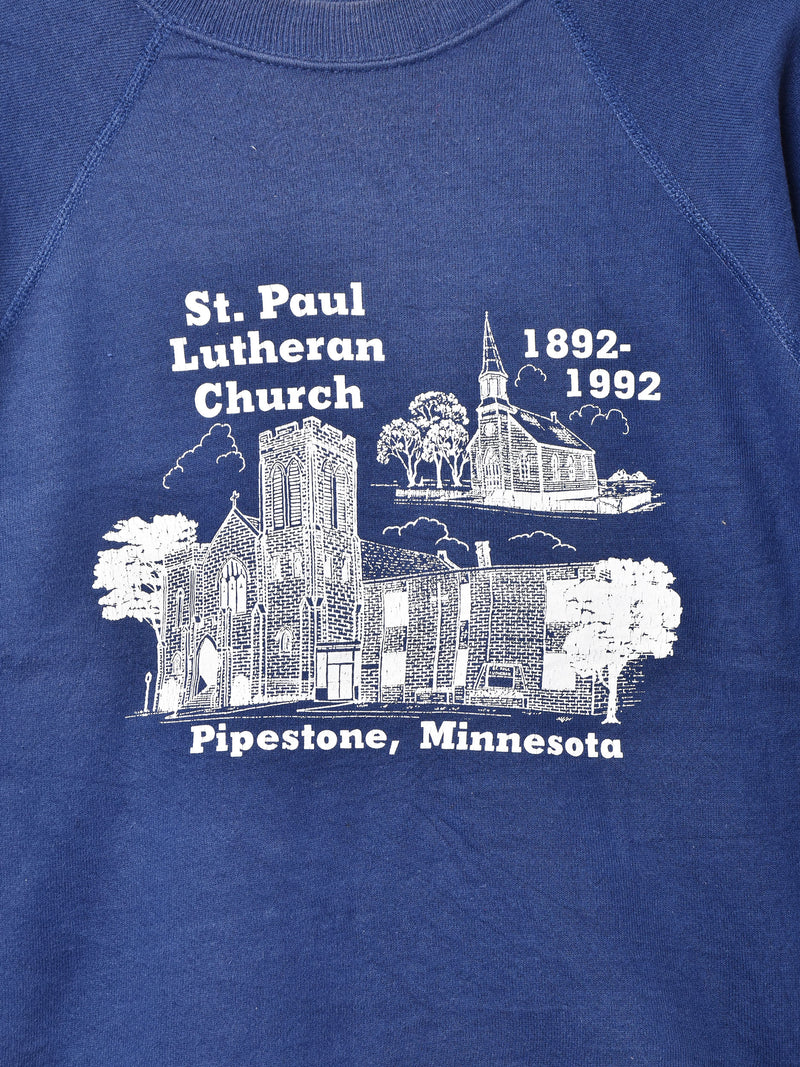 アメリカ製 St.Paul Lutheran Church スウェットシャツ