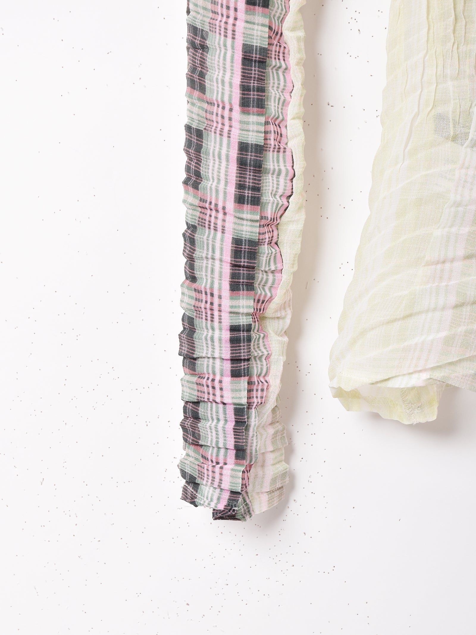 アメリカ製 チェック 長袖 シースルートップス – 古着屋Top of