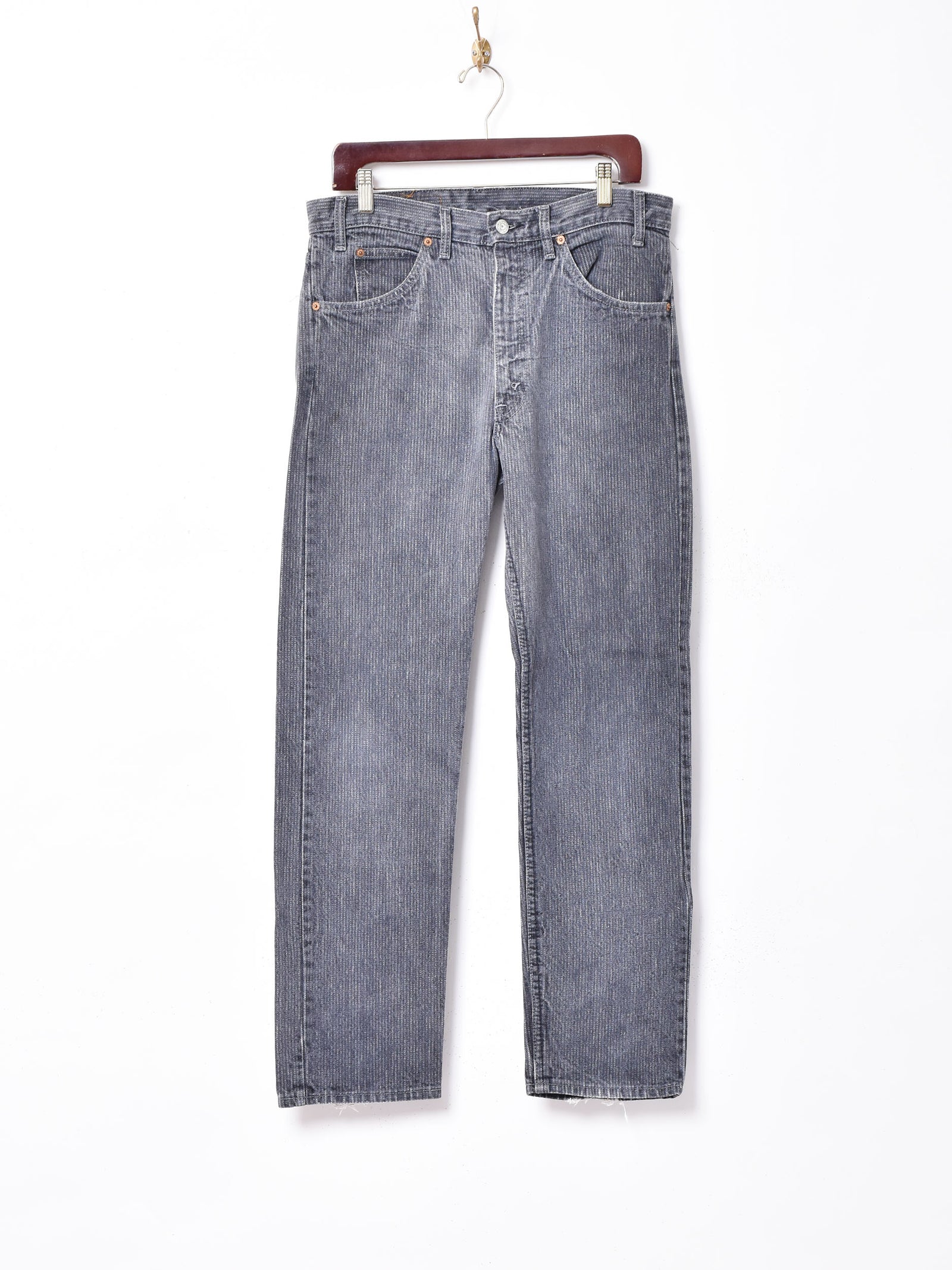 古着 90年代 リーバイス Levi's 40505-4559 ブラックデニム テーパード