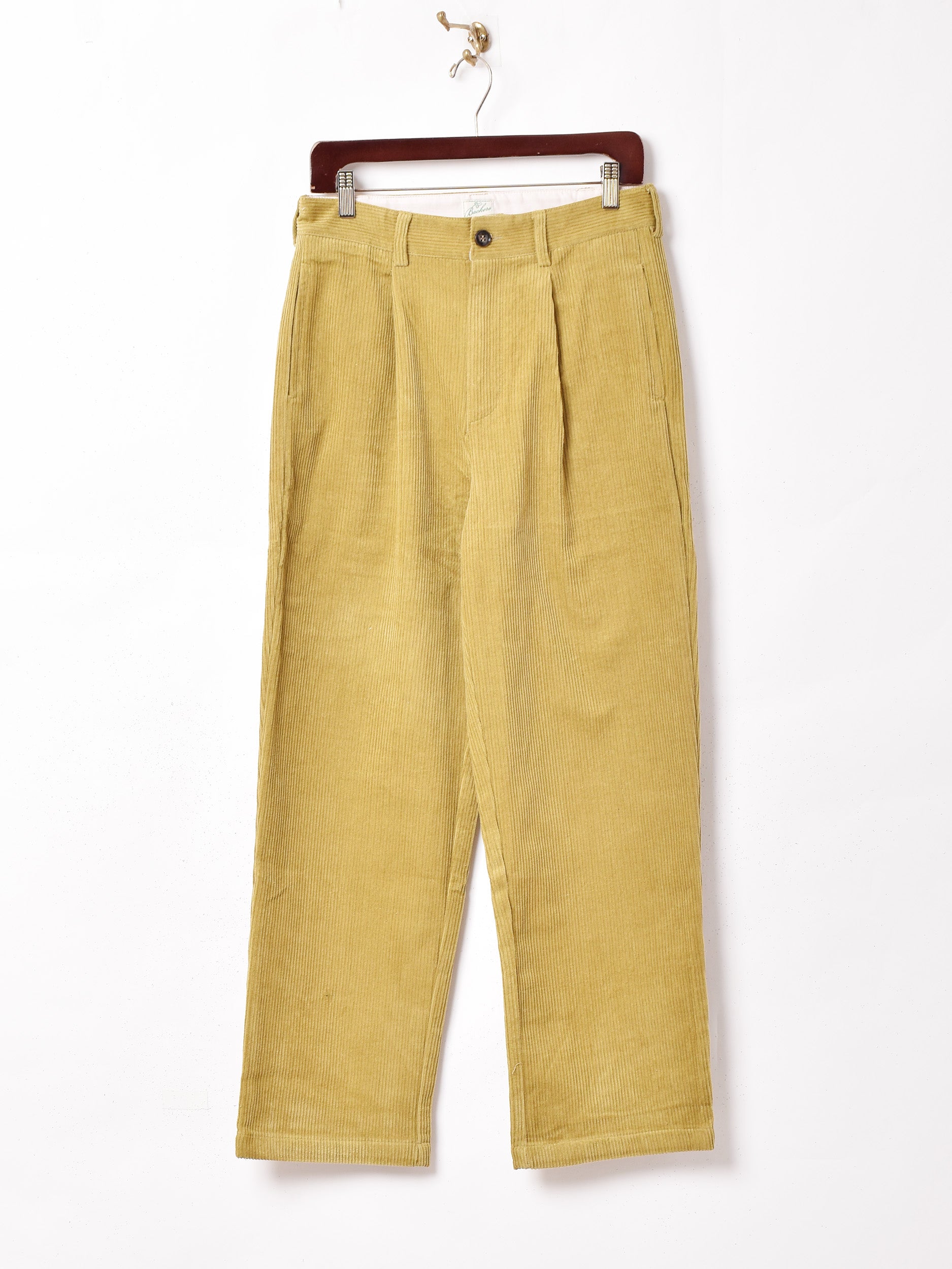 7色展開】Backers タック コーデュロイパンツ – 古着屋Top of the Hill