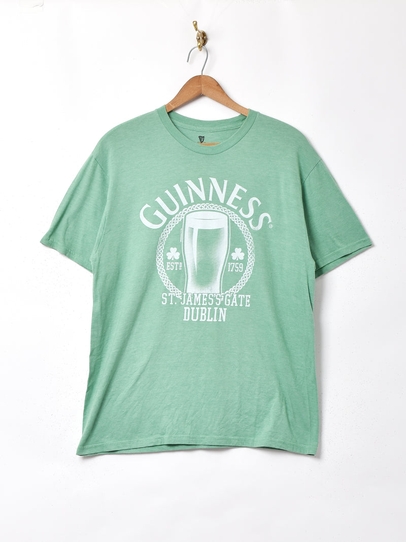 GUINNESS プリントTシャツ