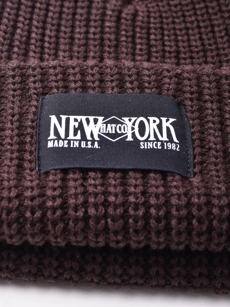 【6色展開】  New York Hat Co. ニットキャップ